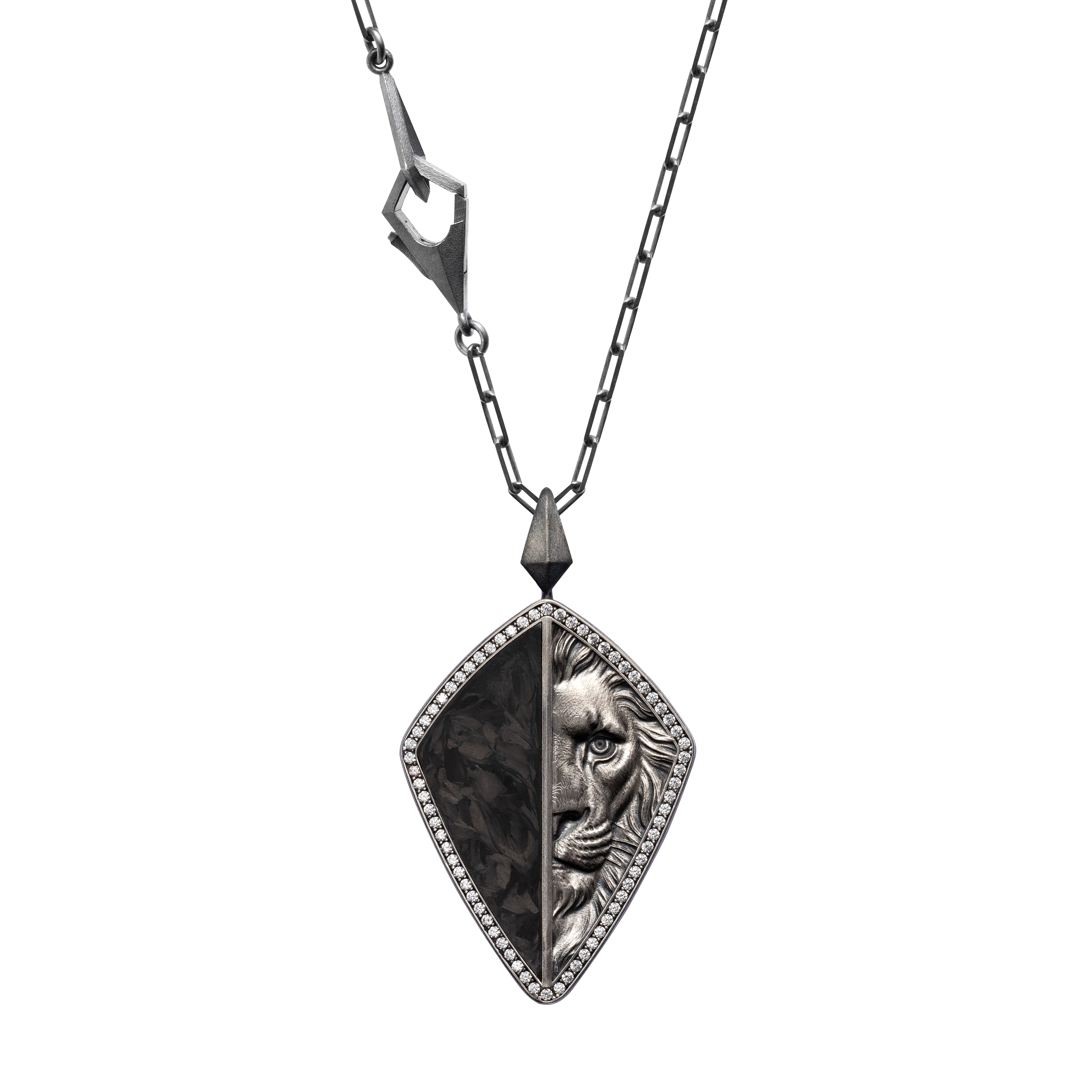Pavé Sigil Pendant